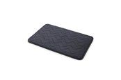 Badeværelsestilbehør - Gedy Mousse bademåtte - Memory foam - Antracitgrå 50x80 cm - 96MS5080859
