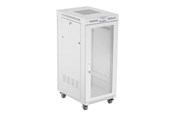Rack skabe - Lanberg FF01 series - rack - 600 x 800 flat pack with mesh door - 27U - FF01-6827-23SL