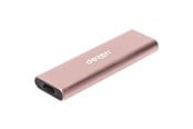 Harddisk - tilbehør - dezen M.2 Premium NVMe Enclosure USB 3.2 Gen 1 - Pink - DZ-PRE-M2N-PIN