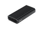 Harddisk - tilbehør - dezen M.2 Premium NVMe Enclosure USB4 - Sort - DZ-PRE-M2NU4-BLK