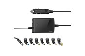 Bærbar Oplader - Hama "Slim & Light" Universal Car Notebook Power Supply Unit - car power adapter - 70 Watt - 00200008