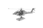 Modelbyg - Eureka Metal Earth AH-64 Apache Silver Edition - 570083