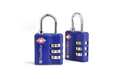 Sikkerhedsudstyr - Travelblue 2 x TSA 3 Dial Combi Lock - 38