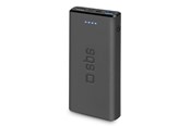 Powerbank - SBS hurtigtopladende powerbank - 10,000 mAh - Sort Powerbank - Sort - 10000 mAh - TTBB10000FASTK