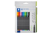 Skrive- og Tegneværktøjer - Staedtler TRIPLUS FINELINER rPP 12 STK/ASS - 334 C12