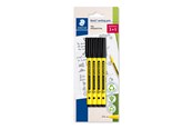 Skrive- og Tegneværktøjer - Staedtler FINELINER NORIS WRITING SORT 4/BK - 307-9 BK4
