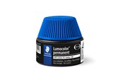 Skrive- og Tegneværktøjer - Staedtler REFILL, 4 STK, T/ LUMOCOLOR 348 PERM BLÅ - 488 48-3