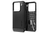 Mobil - Covers & Cases - Spigen Rugged Armor - matte black - Xiaomi 15 - ACS08859