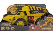 Legetøjsbil - Power X Elektronisk 2-i-1 Arbejdskøretøj med frontlæsser og tippelad - 20408