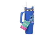 Merchandise - Paladone - Stitch Blue 900ml Insulated Cup and Straw - PP14794LS