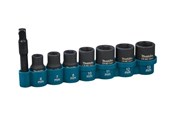 Værktøj - Makita E-12289 Impact Socket And Adapter Set - 8 Pieces - E-12289