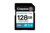 Hukommelseskort - Kingston Canvas Go! Plus SD - 200MB/s - 128GB - SDG4/128GB