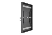 Vægbeslag, AV-Beslag & AV-Møbler - Multibrackets M Pro Series enclosure - for LCD display - black - Max 50 kg - recommended for 75" - 7350022738966