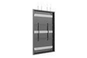 Vægbeslag, AV-Beslag & AV-Møbler - Multibrackets M Pro Series enclosure - Large - for LCD display - wire - black - Max 55 kg - recommended for 85" - 7350022739222