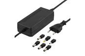 Bærbar Oplader - Deltaco Power Supply 100-240V 5-15V DC 3A Max 36W 6-Tips - PSR-30B