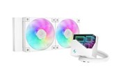 CPU Køler - DeepCool LT240 WH ARGB - CPU Vandkøling - R-LT240-WHAMNC-G-1