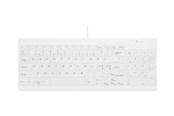 Tastatur - Cherry Active Key AK-C7012 - keyboard - compact hygiene fully sealed IP68 - QWERTY - Pan Nordic - white Input Device - Tastatur - Nordisk - Hvid - AK-C7012F-UVS-W/NOR