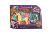 Dukker & Tilbehør - Unicorn Academy Enhjørningeakademiet Ava & Leaf Stald Legesæt - 6072051