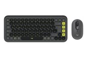 Tastatur - Logitech POP Icon Combo - Tastatur & Mus sæt - Tysk - Grå - 920-013106