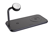 Mobil - Adaptere & Opladere - ZENS Dual+Watch Aluminium Magnetic Wireless Charger Black - ZEDC05BM/00