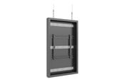 Vægbeslag, AV-Beslag & AV-Møbler - Multibrackets M Pro Series enclosure - low profile - for flat panel - wire medium - black - Max 25 kg - recommended for 50" - 7350022732773
