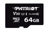 Hukommelseskort - Patriot VX Series - flash memory card - 64 GB - microSDXC UHS-I U3 - PSF64GVX31MCX