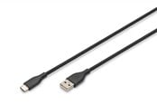 USB kabel - DIGITUS - USB-C cable - USB to 24 pin USB-C - 2 m - AK-300340-020-S