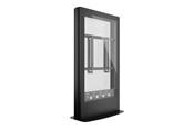 Vægbeslag, AV-Beslag & AV-Møbler - Multibrackets M Pro Series stand - back-to-back - for 2 LCD displays - enclosure totem - black - Max 50 kg - recommended for 65" - 7350073731565