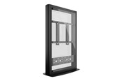Vægbeslag, AV-Beslag & AV-Møbler - Multibrackets M Pro Series stand - back-to-back - for 2 flat panels - enclosure totem - black - Max 50 kg - recommended for 75" - 7350073731572