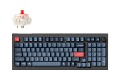Tastatur - Keychron V5 Max QMK/VIA RGB Wireless Mechanical Keyboard | Red Switch | Black - Tastatur - Engelsk - Sort - V5M-D1