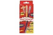 Skrive- og Tegneværktøjer - Pentel K110-V7STA MATTEHOP Gel Roller 1mm ORIGINAL Sæt - K110-V7STA