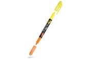 Skrive- og Tegneværktøjer - Pentel XSLW8/2-GFK Twin Checker gul/orange gul/grøn - XSLW8/2-GFK