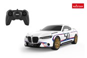 Legetøjsbil - RASTAR R/C 1:24 BMW 3.0 CSL White - 92900