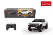 Legetøjsbil - RASTAR R/C 1:26 Hummer EV White 21 cm - 93100