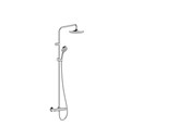 Brus og monteringstilbehør - Hansgrohe Vernis Blend showerpipe med termostatarmatur, Ø200mm hovedbruser, krom - 26276000