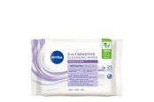 Ansigtspleje - Nivea Sensitive Cleansing Wipes 25 stk - 4005900283252