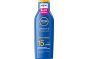 Kropspleje - Nivea Protect & Moisture Lotion SPF 15 200 ml - 4005900370655