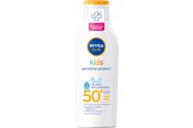 Kropspleje - Nivea Kids Sensitive Sun Lotion SPF 50+ 200ml - 4006000132273