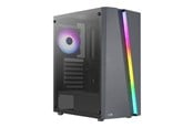 Kabinet - AeroCool Blade-G-BK-v1 - mid tower - ATX - Kabinet - Tower - Sort - ACCM-PV46043.11