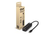 USB hub - Club 3D CSV-1549 - hub - USB Type-C - 4 ports USB hub - 4 ports - Sort - CSV-1549