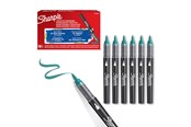 Skrive- og Tegneværktøjer - Sharpie Creative Akryl Paint Marker  | Penselspids | Smaragdgrøn | 6 stk - 2218068