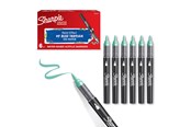Skrive- og Tegneværktøjer - Sharpie Creative Akryl Paint Marker  | Penselspids | Søgrøn | 6 stk - 2218117