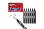 Skrive- og Tegneværktøjer - Sharpie Creative Akryl Paint Marker | Bullet spids | Cool Grey | 6 stk - 2218118