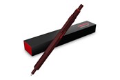 Skrive- og Tegneværktøjer - Rotring rOtring 600 Kuglepen | Medium Spids | Sort Blæk | Metalkrop | Chokolade Trøffel | Skridsikkert Rillet Greb & Sekskantet skaft | Genopfyldelig - 2204407
