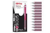 Skrive- og Tegneværktøjer - Rotring rOtring Tikky Mekanisk Blyant | HB Bly, 0,5 mm | Magenta (Pink) skaft | 12 Stk - 2214580