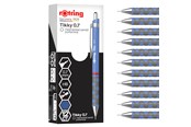 Skrive- og Tegneværktøjer - Rotring rOtring Tikky Mekanisk Blyant | HB 0,7 mm | Iris (Blåt) skaft | 12 Stk - 2214584
