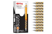 Skrive- og Tegneværktøjer - Rotring rOtring Tikky Mekanisk Blyant | HB 0,7 mm | Marigold (Orange) skaft | 12 Stk - 2214585