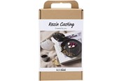Kreativitet & Hobbyartikler - Creativ Company Craft Kit Resin Casting Mussel - Black/Gold - 977818