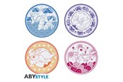 Merchandise - ABYstyle - POKEMON - Set of 4 Plates - Japanese Style - ABYTAB105