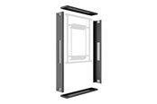Vægbeslag, AV-Beslag & AV-Møbler - Multibrackets M OH75 - Max 160 kg - recommended for 75" - 7350105218231